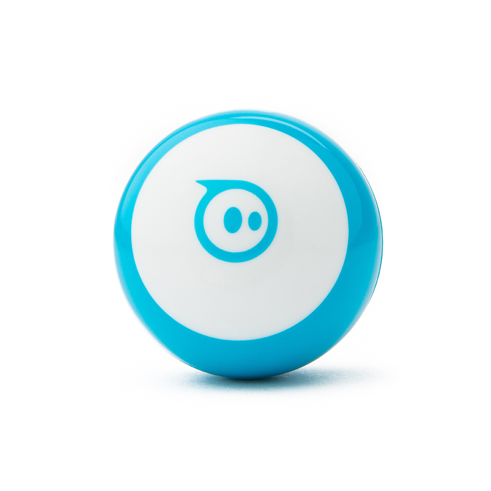 Robot de programación controlado por app Sphero Mini en azul