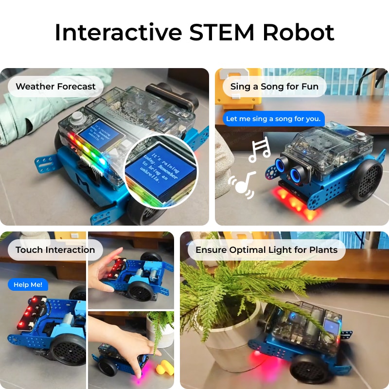 Makeblock mBot2 (mBot Neo) build-and-code STEM robot for kids ages 9-12