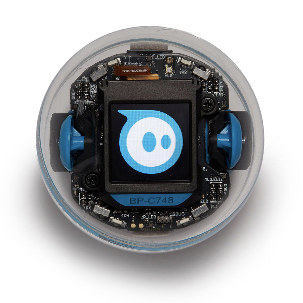 Sphero BOLT+ coding robot ball with animated LCD screen for ages 8 and up