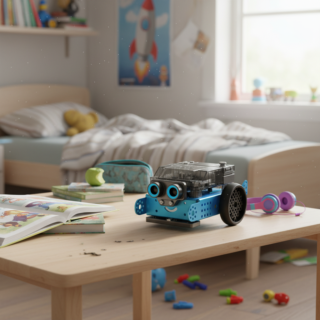 Robot de codage Makeblock mBot Neo — illustration originale