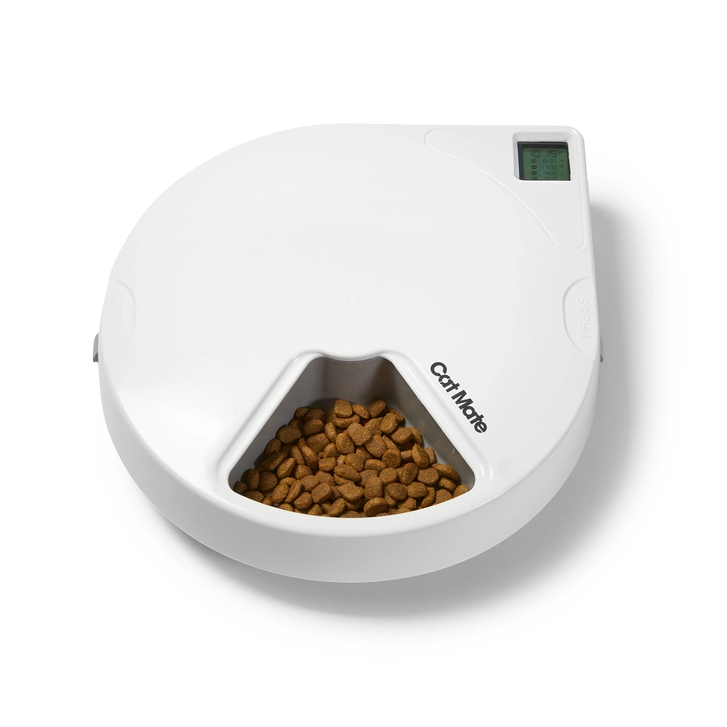 Cat Mate C500 Máy cho ăn mèo thức ăn ẩm 5 bữa tự động với túi đá đôi, ảnh sản phẩm chính thức