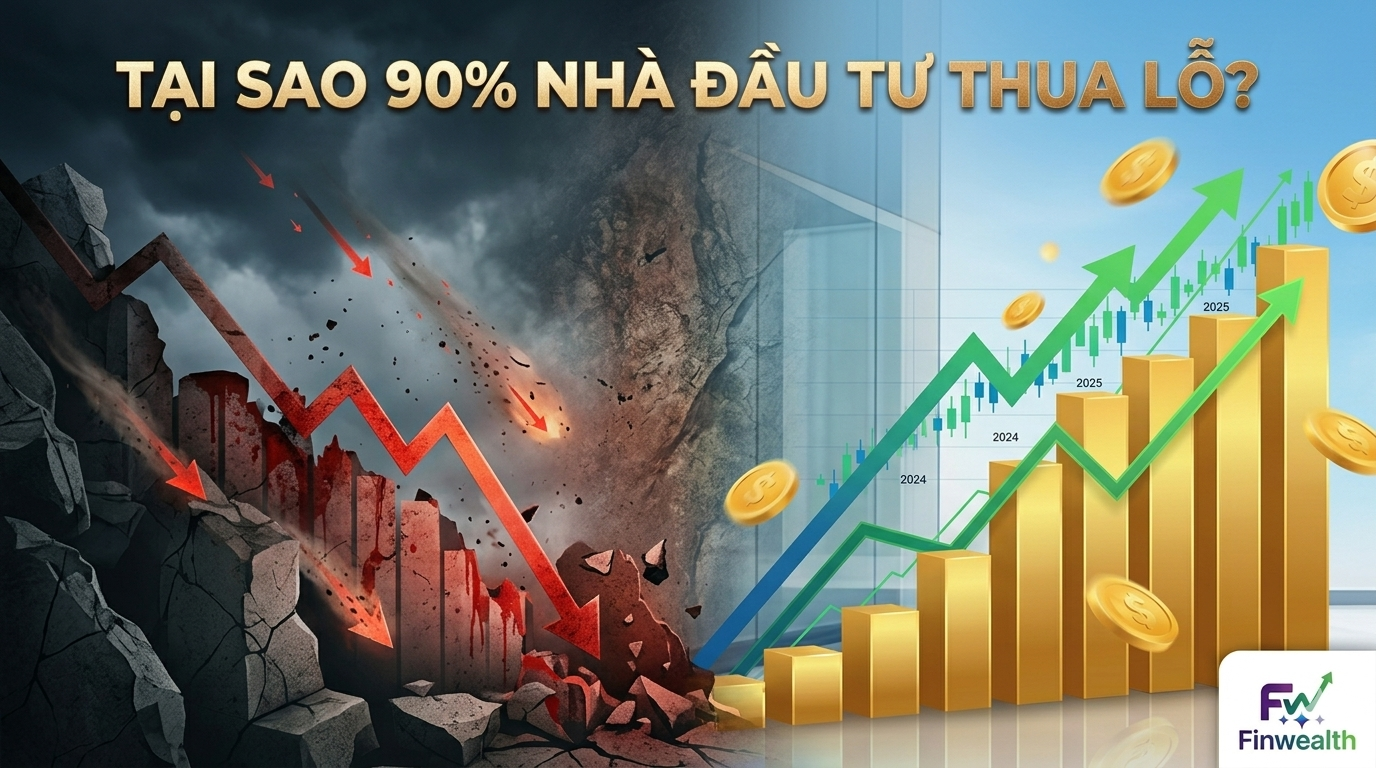 Vì sao 90% nhà đầu tư cá nhân thua lỗ?