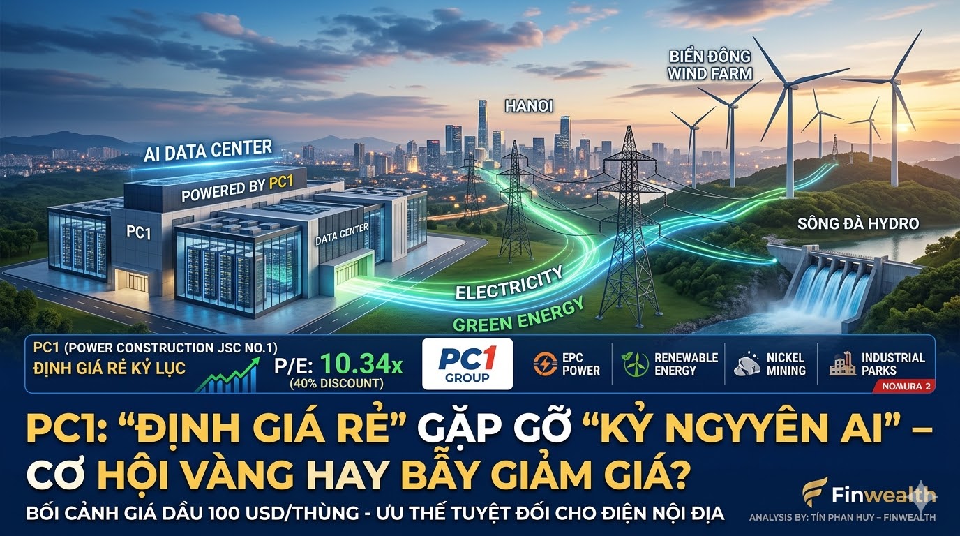PC1: KHI ĐỊA CHÍNH TRỊ RUNG CHUYỂN – "CƠ HỘI VÀNG" TỪ CƠN KHÁT NĂNG LƯỢNG NỘI ĐỊA