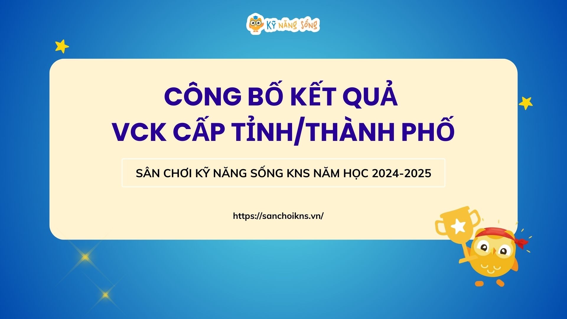 TỈNH THANH HÓA - KẾT QUẢ VÒNG CHUNG KẾT CẤP TỈNH/TP