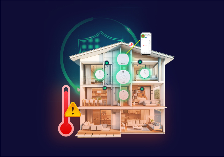 Tủ trung tâm báo cháy không dây (TĐK.BC.02) - Đầu não cho hệ thống phòng cháy Rạng Đông