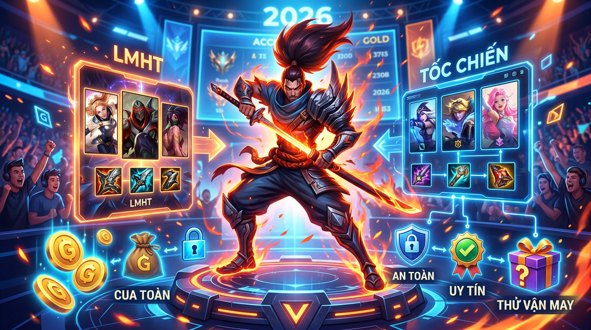 Đánh Giá Shop Yasuo Tốc Hành 2026: Mua Acc LMHT & Tốc Chiến