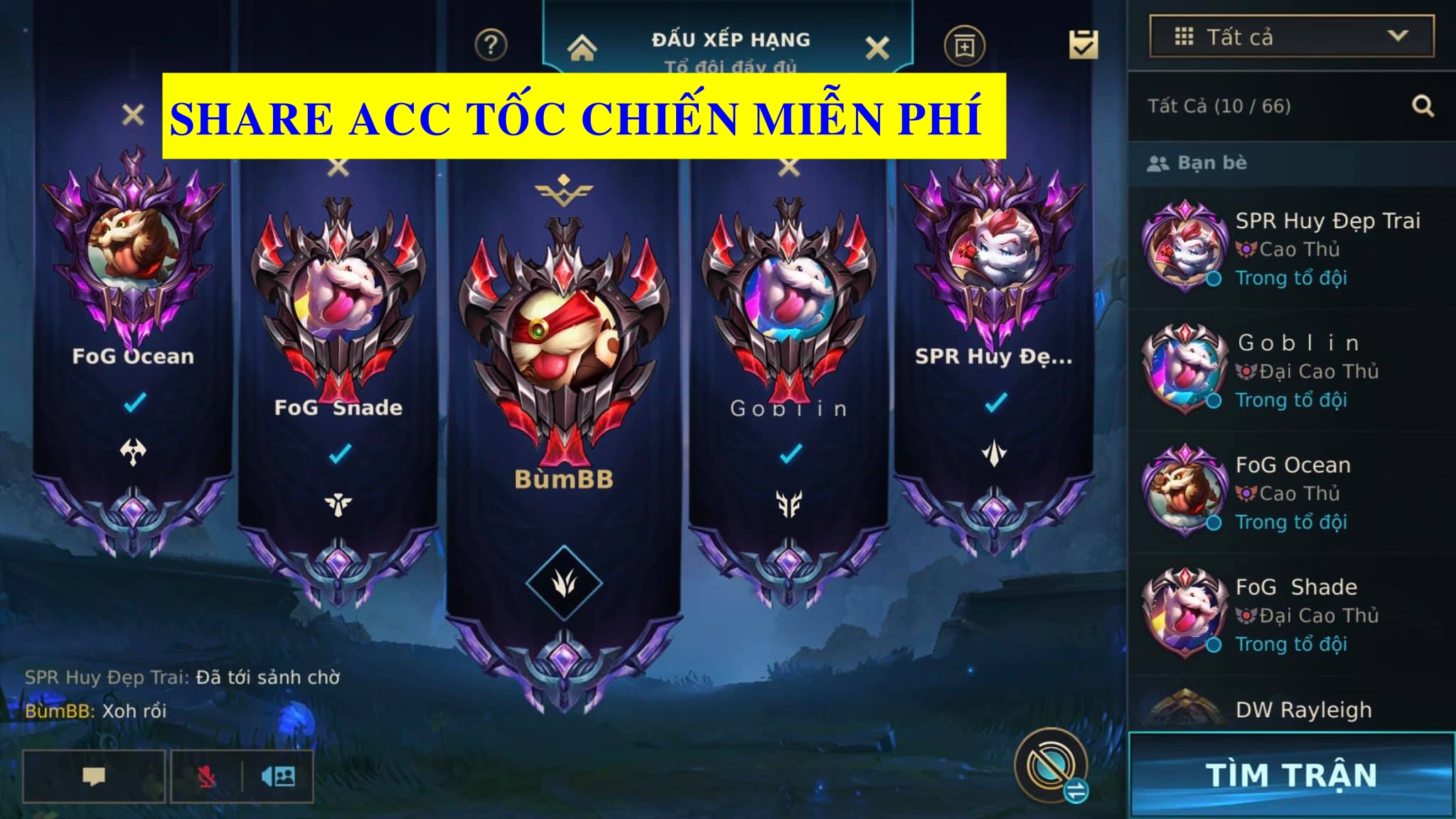 share acc toc chien, acc tốc chiến miễn phí
