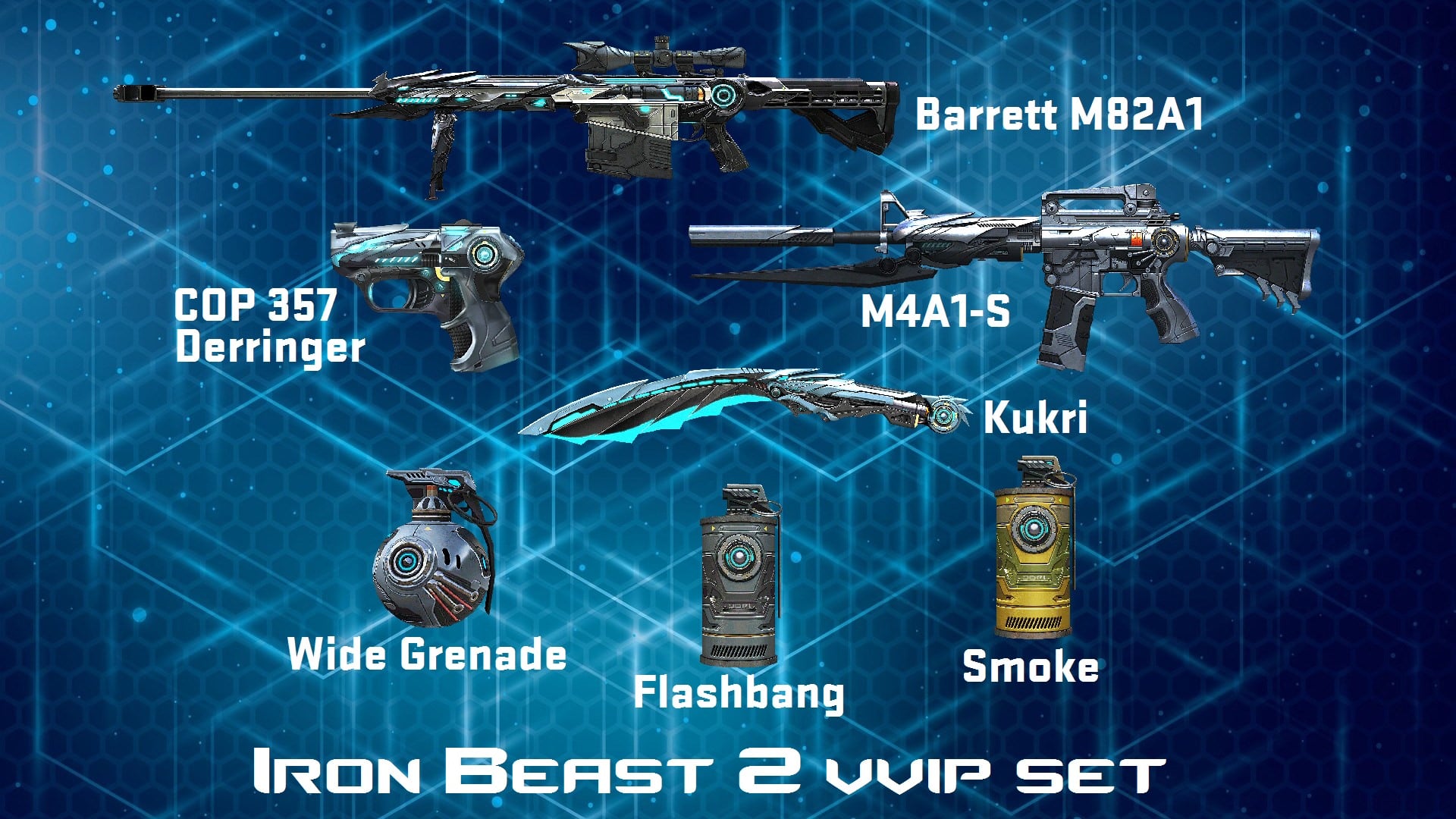 súng vip cf 16