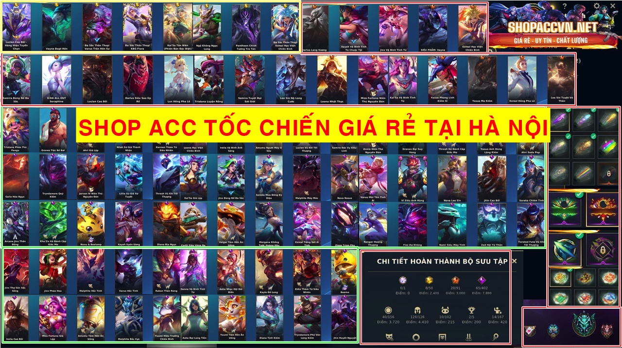 shop acc tốc chiến tại hà nội
