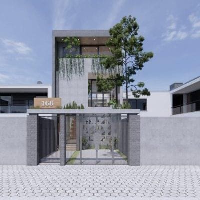 BG18-iDea NHÀ PHỐ HIỆN ĐẠI 3 TẦNG 3 PHÒNG NGỦ 5,6x25m