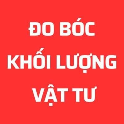 Dich vụ Bóc tách khối lượng dự toán (20.000đ/1m2)