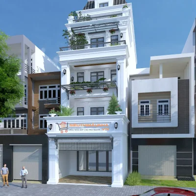 Biệt thự phố hiện đại 5 tầng 6,5x27 vừa ở kết hợp kinh doanh |BG3132024