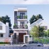 Nhà phố hiện đại 3 tầng 4 phòng ngủ 4,5x18m | LG485