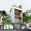 Nhà phố hiện đại 3 tầng 1 tum diện tích 5x18m phù hợp kinh doanh